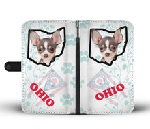 Load image into Gallery viewer, Chihuahua Print Wallet Case-Free Shipping-OH State