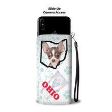 Load image into Gallery viewer, Chihuahua Print Wallet Case-Free Shipping-OH State