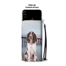 Load image into Gallery viewer, Cute English Springer Spaniel Print Wallet Case-Free Shipping-AL State