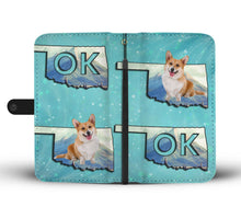 Load image into Gallery viewer, Cardigan Welsh Corgi Dog Print Wallet Case-Free Shipping-OK State