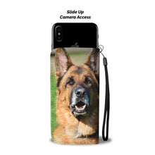 Load image into Gallery viewer, Cute German Shepherd Print Wallet Case-Free Shipping-AL State
