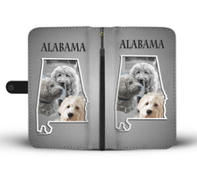 Load image into Gallery viewer, Cute Goldendoodle Print Wallet Case-Free Shipping-AL State