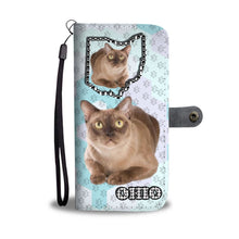 Load image into Gallery viewer, Burmese cat Print Wallet Case-Free Shipping-OH State