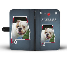 Load image into Gallery viewer, Cute Bulldog Print Wallet Case-Free Shipping-AL State