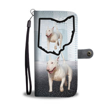 Load image into Gallery viewer, Bull Terrier Print Wallet Case-Free Shipping-OH State