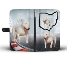 Load image into Gallery viewer, Bull Terrier Print Wallet Case-Free Shipping-OH State