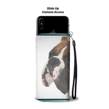 Load image into Gallery viewer, Boxer Dog Print Wallet Case-Free Shipping-CO State