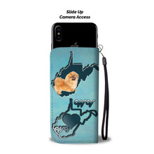 Load image into Gallery viewer, Cute Pekingese Dog Print Wallet Case-Free Shipping-WV State