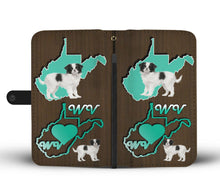 Load image into Gallery viewer, Cute Japanese Chin Print Wallet Case-Free Shipping-WV State