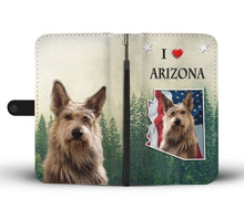 Load image into Gallery viewer, Cute Berger Picard Print Wallet Case-Free Shipping-AZ State