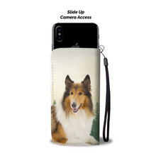 Load image into Gallery viewer, Collie Print Wallet Case-Free Shipping-AZ State