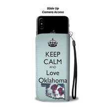 Load image into Gallery viewer, Brittany Dog Art Print Wallet Case-Free Shipping-OK State