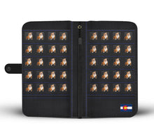 Load image into Gallery viewer, Bulldog Print Wallet Case-Free Shipping-CO State