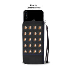 Load image into Gallery viewer, Bulldog Print Wallet Case-Free Shipping-CO State