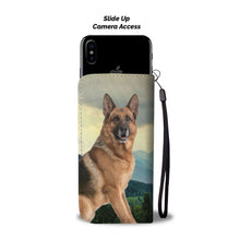 Load image into Gallery viewer, Cute German Shepherd Print Wallet Case-Free Shipping-AZ State