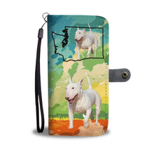 Load image into Gallery viewer, Bull Terrier Print Wallet Case-Free Shipping-WA State