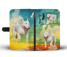 Load image into Gallery viewer, Bull Terrier Print Wallet Case-Free Shipping-WA State
