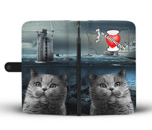 Load image into Gallery viewer, British Shorthair Cat Print Wallet Case-Free Shipping-WA State