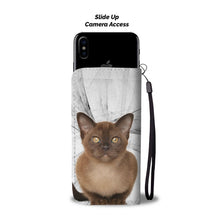 Load image into Gallery viewer, Burmese Cat Print Wallet Case-Free Shipping-AZ State
