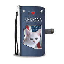 Load image into Gallery viewer, Cute Burmilla Cat Print Wallet Case-Free Shipping-AZ State