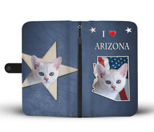 Load image into Gallery viewer, Cute Burmilla Cat Print Wallet Case-Free Shipping-AZ State
