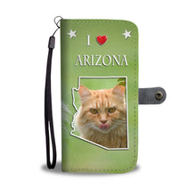 Load image into Gallery viewer, Cute Maine Coon Cat Print Wallet Case-Free Shipping-AZ State