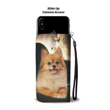 Load image into Gallery viewer, Cute Pomeranian Dog Print Wallet Case-Free Shipping-WA State