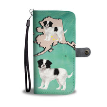 Load image into Gallery viewer, Cute Japanese Chin Print Wallet Case-Free Shipping-AK State