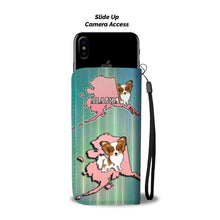Load image into Gallery viewer, Cute Papillon Dog Art Print Wallet Case-Free Shipping-AK State