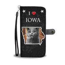 Load image into Gallery viewer, British Shorthair Cat Print Wallet Case-Free Shipping-IA State
