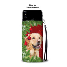 Load image into Gallery viewer, Cute Labrador Retriever Dog Christmas Print Wallet Case-Free Shipping