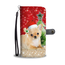 Load image into Gallery viewer, Chihuahua On Christmas Print Wallet Case-Free Shipping