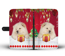 Load image into Gallery viewer, Chow Chow Dog Christmas Print Wallet Case-Free Shipping