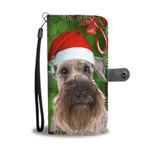 Load image into Gallery viewer, Cesky Terrier On Christmas Print Wallet Case-Free Shipping
