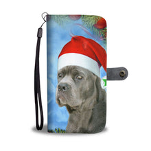 Load image into Gallery viewer, Cane Corso On Christmas Print Wallet Case-Free Shipping