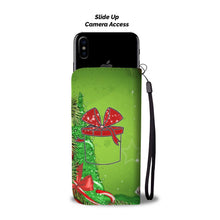 Load image into Gallery viewer, Cute French Bulldog On Christmas Print Wallet Case-Free Shipping