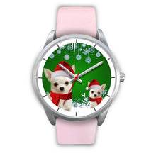 Load image into Gallery viewer, Chihuahua Christmas Print Wrist Watch-Free Shipping
