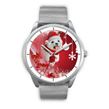 Load image into Gallery viewer, Cute Maltese Dog Christmas Print Wrist Watch-Free Shipping