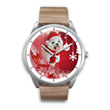 Load image into Gallery viewer, Cute Maltese Dog Christmas Print Wrist Watch-Free Shipping