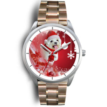 Load image into Gallery viewer, Cute Maltese Dog Christmas Print Wrist Watch-Free Shipping