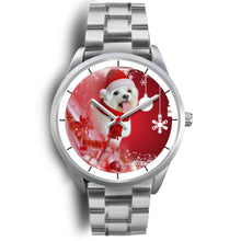 Load image into Gallery viewer, Cute Maltese Dog Christmas Print Wrist Watch-Free Shipping