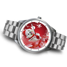 Load image into Gallery viewer, Cute Maltese Dog Christmas Print Wrist Watch-Free Shipping