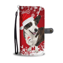 Load image into Gallery viewer, Cardigan Welsh Corgi Christmas Print Wallet Case-Free Shipping