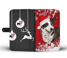Load image into Gallery viewer, Cardigan Welsh Corgi Christmas Print Wallet Case-Free Shipping
