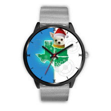 Load image into Gallery viewer, Chihuahua Texas Christmas Special Wrist Watch-Free Shipping