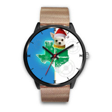 Load image into Gallery viewer, Chihuahua Texas Christmas Special Wrist Watch-Free Shipping