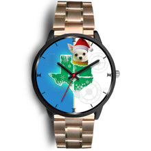 Load image into Gallery viewer, Chihuahua Texas Christmas Special Wrist Watch-Free Shipping