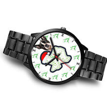 Load image into Gallery viewer, Boston Terrier Texas Christmas Special Wrist Watch-Free Shipping