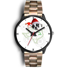 Load image into Gallery viewer, Cute Boston Terrier Texas Christmas Special Wrist Watch-Free Shipping
