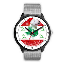 Load image into Gallery viewer, Bull Terrier Texas Christmas Special Wrist Watch-Free Shipping
